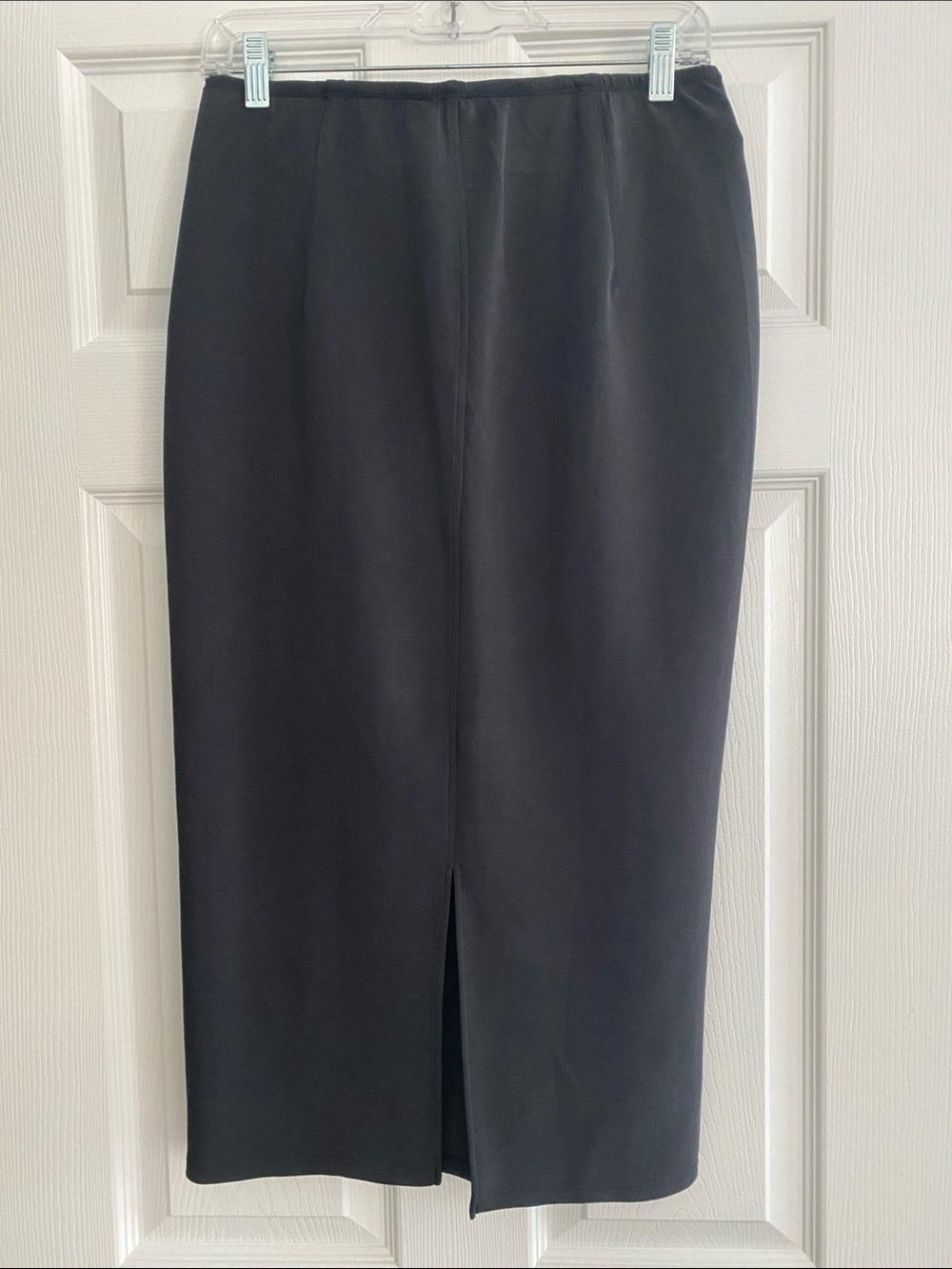 Ododos Classic Modal Black Pencil Skirt Size Medium NWT - Picture 4 of 8